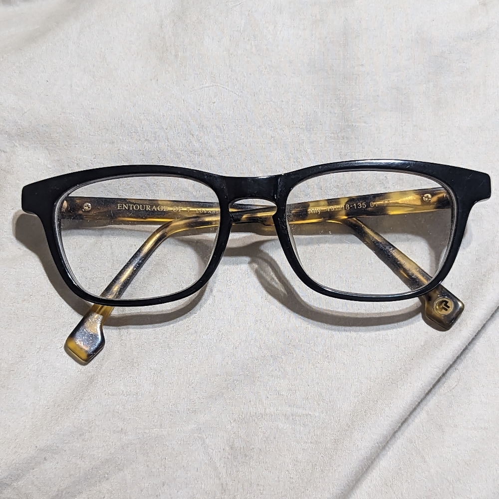 Black and Tortoise Shell glasses frame